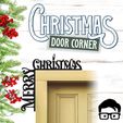 042a.gif 🎅 Christmas door corner (santa, decoration, decorative, home, wall decoration, winter) - by AM-MEDIA