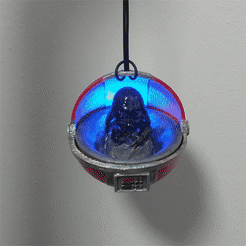 gif.gif STL file Baby Vadar Christmas LED Ornaments・3D printable model to download, LittleFriend