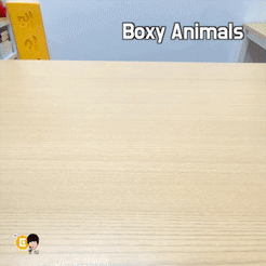 Peay fi STL-Datei 10 Boxy-Tiere für 📦・Modell zum Herunterladen und 3D-Drucken
