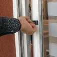 OutsideInsideLockingHandleRear.gif Inside / outside lock handle for GU window door