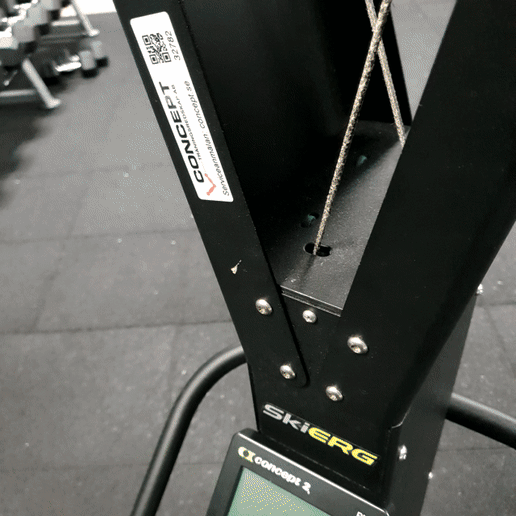 Phone Holder for Concept2® SkiErg® With Easy Access to Buttons