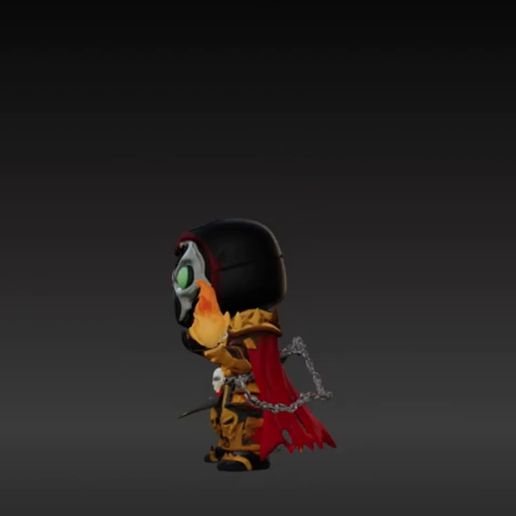 SS-COLOR.mp4 Funko Spawn + Scorpion