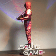 cult3d.gif squid game pink soldier