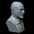 MrWhiteTurnaround.gif 3D-Datei Walter White alias Heisenberg (Bryan Cranston) aus Breaking Bad・Design zum Herunterladen und 3D-Drucken
