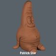 Patrick Star.gif Файл STL Patrick Star (Легкая печать без поддержки)・Шаблон для 3D-печати для загрузки