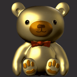 osito.gif Download STL file Teddy bear • 3D printer object, bacteriomaker3d