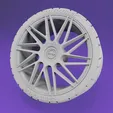 ezgif.com-gif-maker.gif RTX Impulse Stlye - Scale Model Wheel set - 19-20" - Rim and Tyre