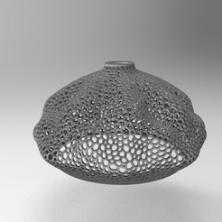untitled.1914.gif STL-Datei Voronoi-Lampe generische parametrische Lampe・Design für 3D-Drucker zum herunterladen