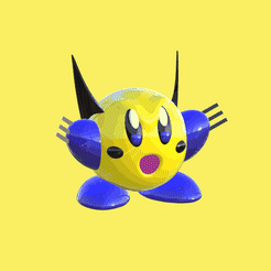 IMG_0169.gif Datei 3D Kirby Wolverine・Modell für 3D-Druck zum herunterladen