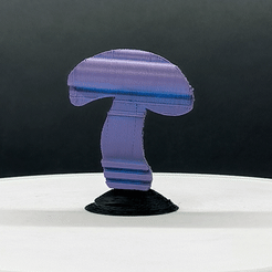 ezgif.com-optimize-5.gif Free STL file The Flips: Mushroom - Key・3D printable model to download