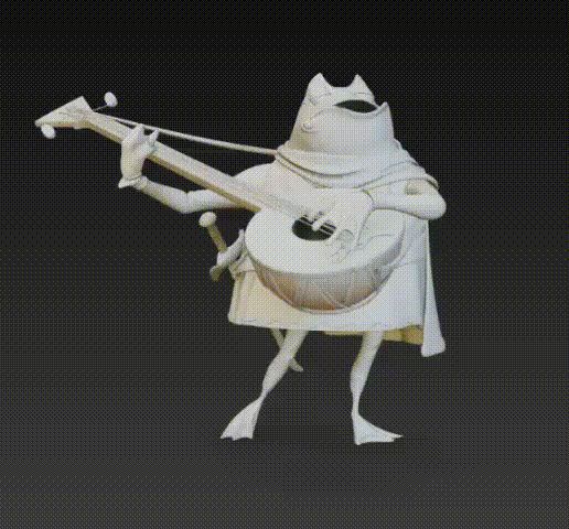 🐸 Michigan Frog・ 3D File for 3D printing・Cults