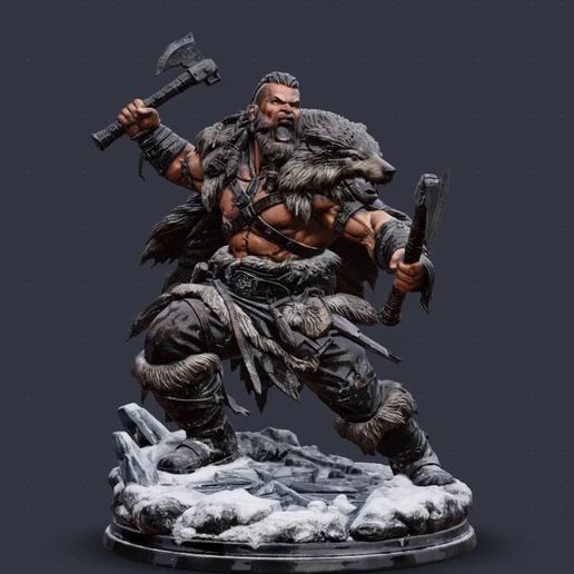 bandicam-2026-02-24-02-29-06-181_AcD5TDza.mp4 Wolfborn Berserker – Dual Axe Warrior STL