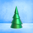 Deco_SapinDeNoel1.gif Christmas decoration - Christmas trees (LowPoly) (3 files)