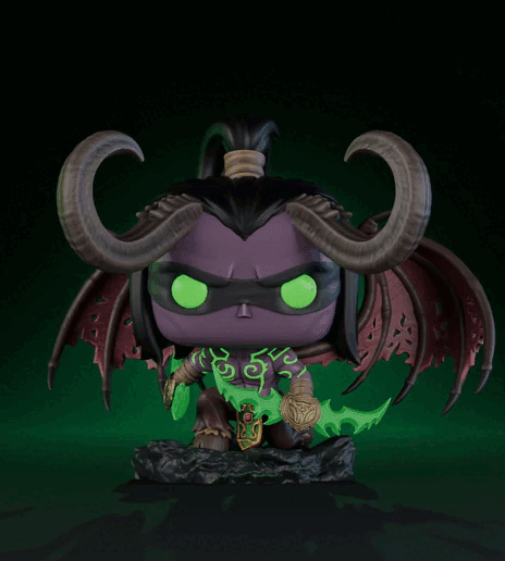 Illidan Stormrage - World of Warcraft 3D model