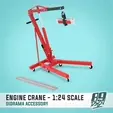 0.gif Engine crane/lift for workshop diorama in 1:24 scale