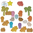 ezgif.com-gif-maker.gif Nativity SET (21 files) - Cookie Cutter - Fondant - Polymer Clay