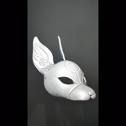 vid11-1.gif Japanese fox mask 2