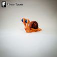 Flexi-Town-Snail,-G1.mp4 Flexi Snail, FlexiTown & VunkFlexis Collaboration, шарнирная фигурка-фиджет, 3мф в комплекте
