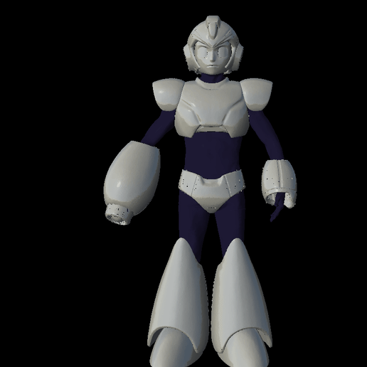 mega6.gif Download file Megaman Cosplay Rockman Cosplay Helmet and Full Armor staff suit • 3D printable model, DESERT-OCTOPUS