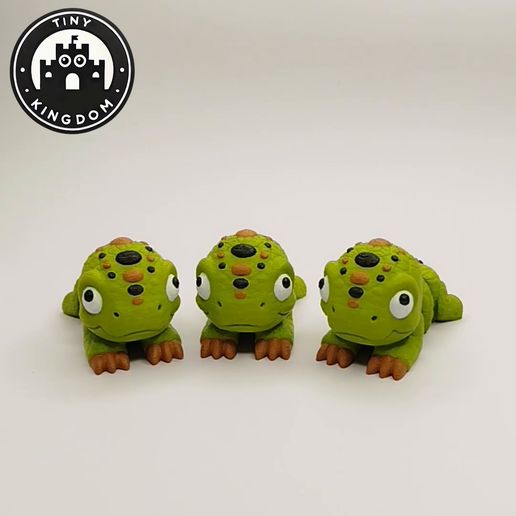 Flexi-Tiny-T-Rex,-G5.mp4 Flexi Tiny Baby T-Rex, bewegliche Zappelfigur, inklusive Schlüsselanhänger, inklusive 3mf