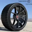 ezgif-8-58de91d5b1.gif BBS FI + BBS FI-R 19 Inch rims with Pirelli tires for diecast and scale vodels