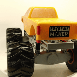 ezgif.com-video-to-gif.gif 3D-Datei Ford F150 Monstertruck・Design für 3D-Drucker zum herunterladen