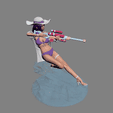 gifit_1696089007489.gif Caitlyn Pool Party - Fanart 3D Print redy 3D print model