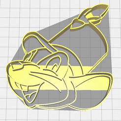 Timothy.gif STL-Datei Cortador de Galletas Timothy (Timoteo) Dumbo kostenlos herunterladen • Modell zum 3D-Drucken, Avallejo