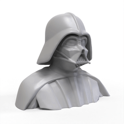 DarthVaderPreview.gif Fichier 3D Buste Dark Vador Modèle 3D Star Wars・Plan à imprimer en 3D à télécharger, 699Spatz