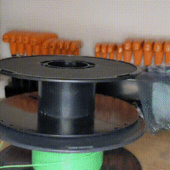 42a180c842aac7b68b24006454f1850e.gif Free STL file Stacking Spool Drawer・3D print design to download, VectorFinesse