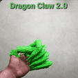20200216_040202.gif STL file Articulated Dragon Claws 2.0 UPDATE.・3D print design to download