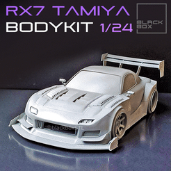 0.gif Файл 3D TIME ATTACK RX7 Bodykit ДЛЯ Tamiya 1/24th Modelkit・3D-печать дизайна для загрузки