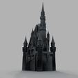 GIF_Render.gif STL file DISNEY STYLE CASTLE - RING BOX・3D print object to download