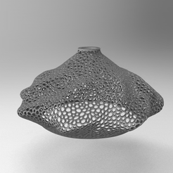 untitled.1907.gif STL-Datei Voronoi-Lampe generische parametrische Lampe・Design für 3D-Drucker zum herunterladen