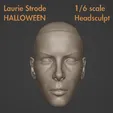 laurie.gif Laurie Strode Jamie Lee Curtis Halloween 1/6 16 Headsculpt