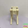 ezgif.com-gif-maker.gif Download free STL file Robot dog. • 3D printable object, 3d_nido