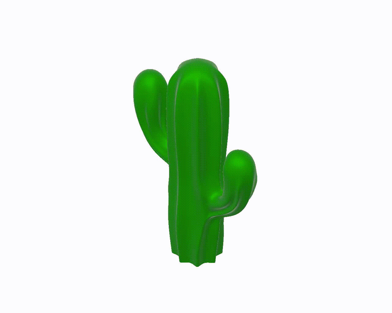 Cactus-v13.gif STL-Datei Kaktus herunterladen • Objekt zum 3D-Drucken, RR-3D_Design