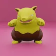 Drowzee2.gif Paquet Pokemon No. 001-151 Génération I