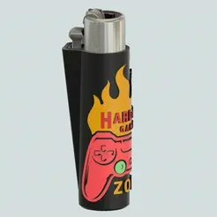 hard-game-zone.gif CLIPPER LIGHTER COVER - GAMING