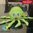 ezgif-2-eb8eb37527.gif 🐙 The adorable Articulated Octopus with Flexible Legs and a mobile stand!