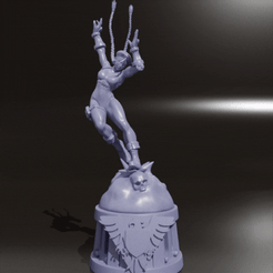 Cammygif.gif STL file Cammy White Street Fighter 6・3D print design to download
