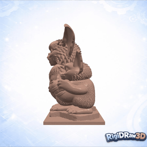 Mossy Stone Gremlin Monster Trio – RDW3D-LCGPV