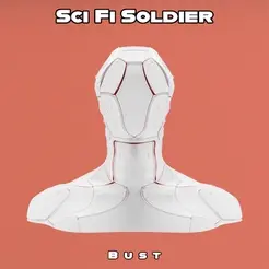 Sci-Fi-Soldier-Bust.gif Sci Fi Soldier Bust