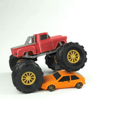 Monster-Truck.gif Datei STL Chevy Monster Truck・Modell für 3D-Druck zum herunterladen