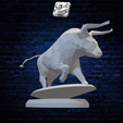 005.gif Angry Looking Bull - Low Poly - Bust - Excellent Design - Decor