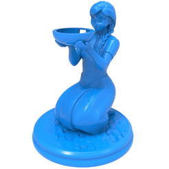Apple-Watch-Stand-Anna-from-frozen-3D-printable.gif STL file Apple Watch Stand Anna from frozen 3D printable・3D printing idea to download, natadu