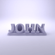 John_Elegant.gif John 3D Nametag - 5 Fonts