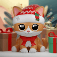 Gata-Navidad-Cute-Cat-Xmas-Christmas-Regalo-Navidad-Gato-GIFT-Moad-Studio-GIF.gif CUTE CAT XMAS - CUTE KITTY CHRISTMAS - PRINT-IN-PLACE PRESENT BOX