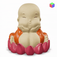 360.gif Cute Baby Buddha