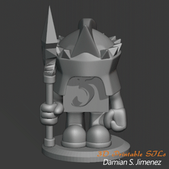 12.gif Download STL file Dicey Warriors #12 • 3D printing object, DamianJimenez